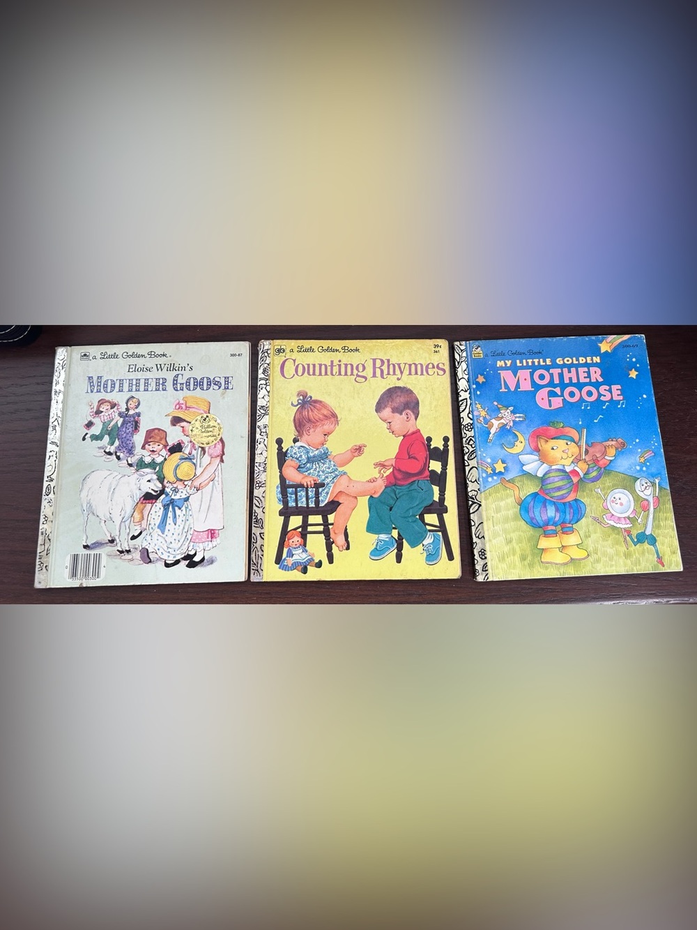 Vintage lot of Little Golden Books
